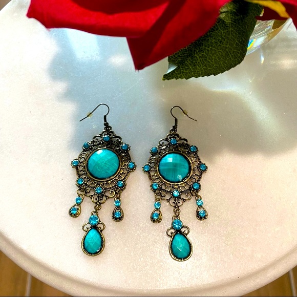 Boho Bali Style Chandelier Earrings 🌹 - Picture 4 of 6